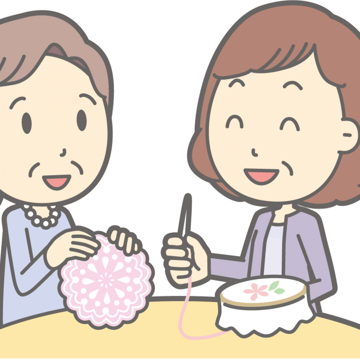 ちりめん細工　桃の会