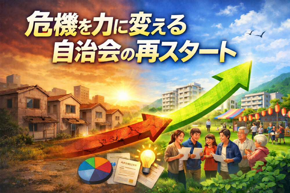 自治会①　衰退を止める青葉台自治会の39PJ（サンキュープロジェクト）～危機を力に変える自治会の再スタート～