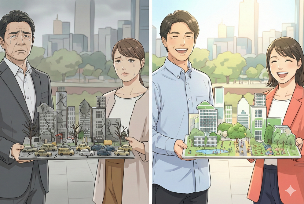 まちづくり②　失敗するまちづくり、成功するまちづくり